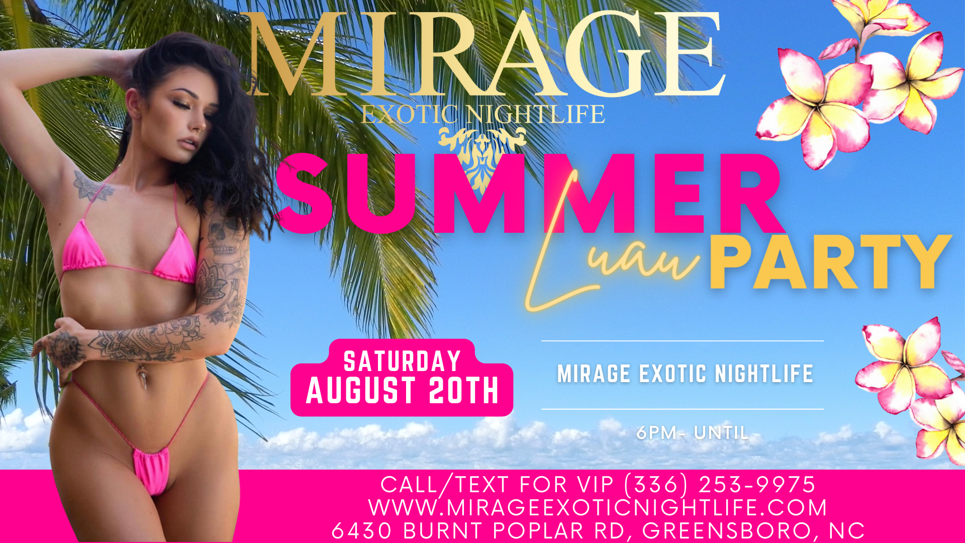 Summer Luau Party Mirage