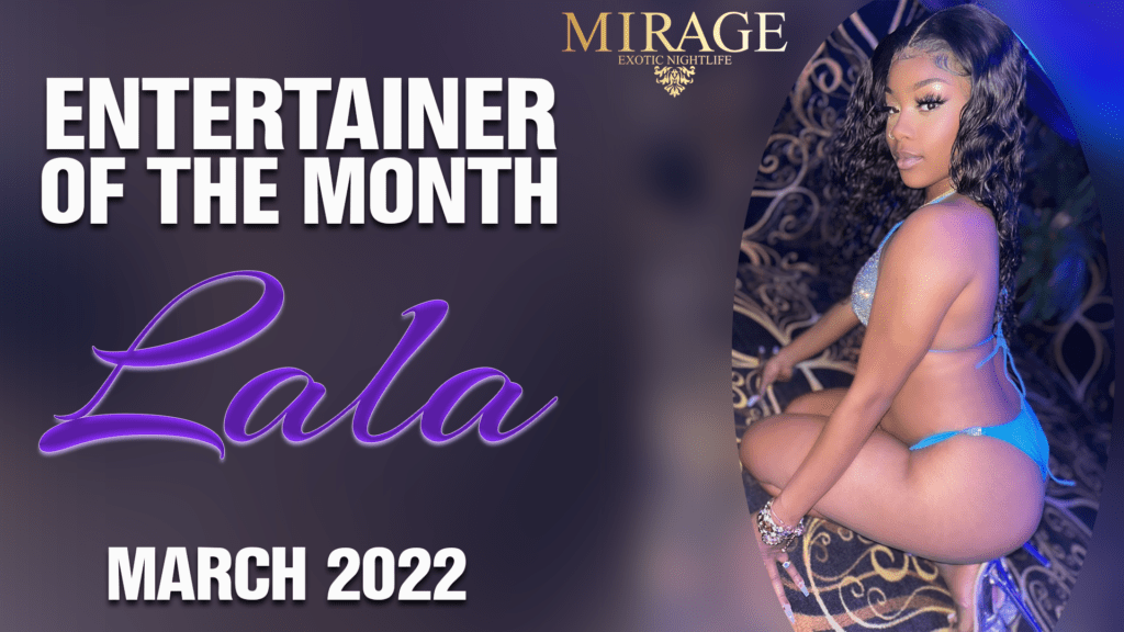 Entertainer of the Month March Lala