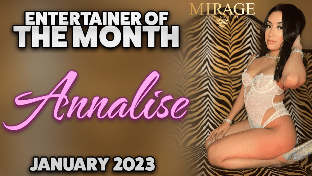 January 2023 Entertainer of the Month Annalise