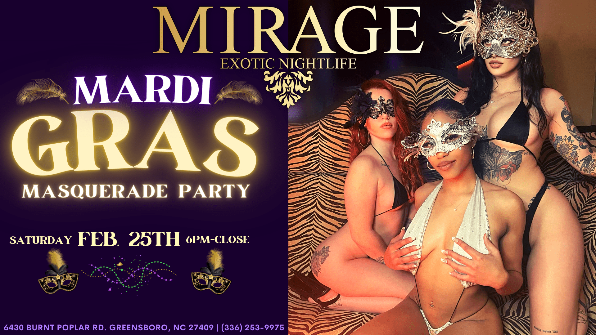 Mardi Gras Party Mirage