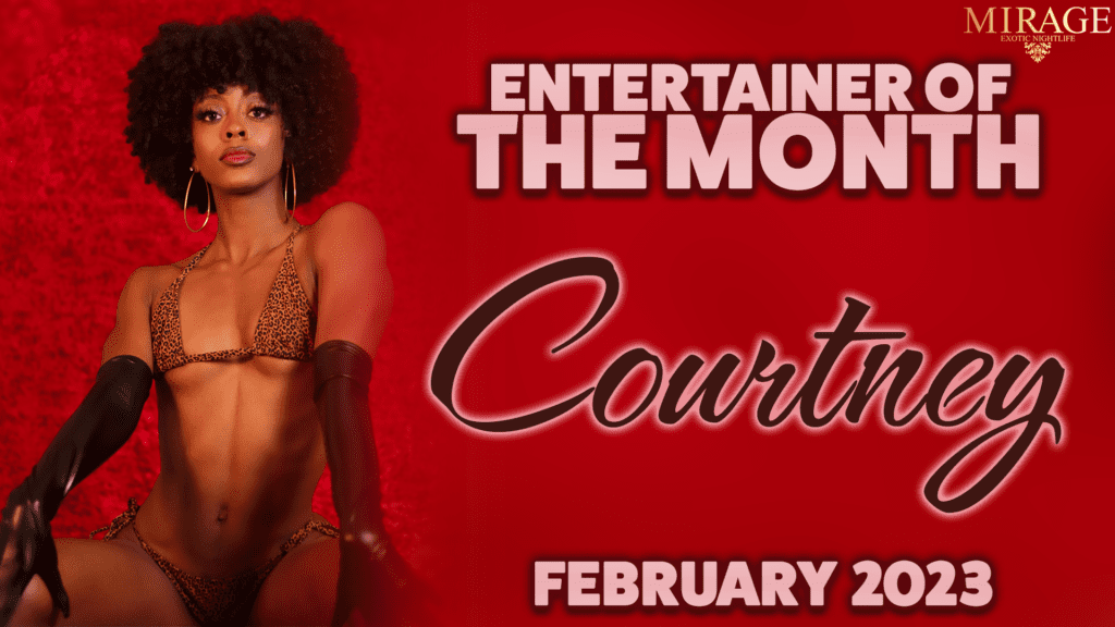 February 2023 Entertainer of the Month Courtney