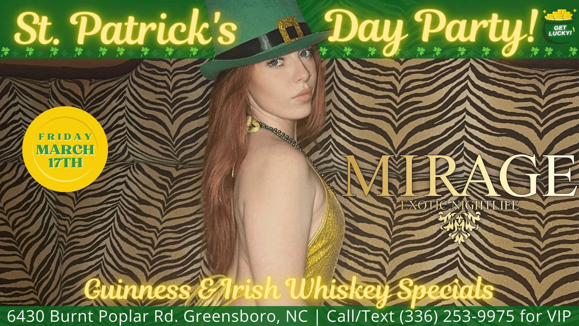 Mirage Exotic Nightlife - Greensboro's Premier Gentlemen's Club