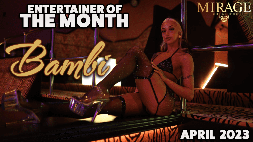 April Entertainer of the Month Bambi