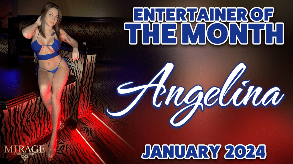 January 2024 Entertainer of the Month Angelina