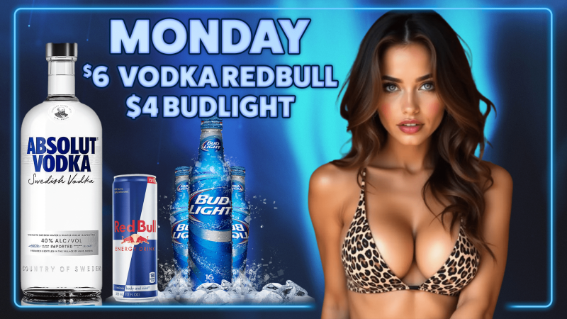 Monday drink special