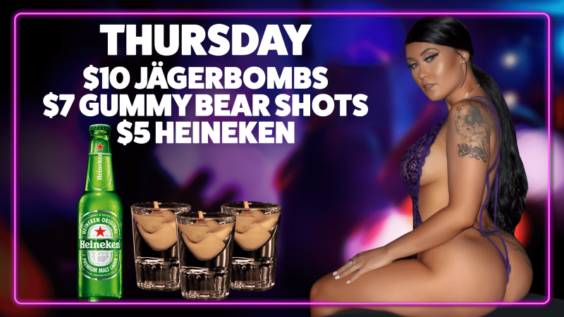 Thursday drink special