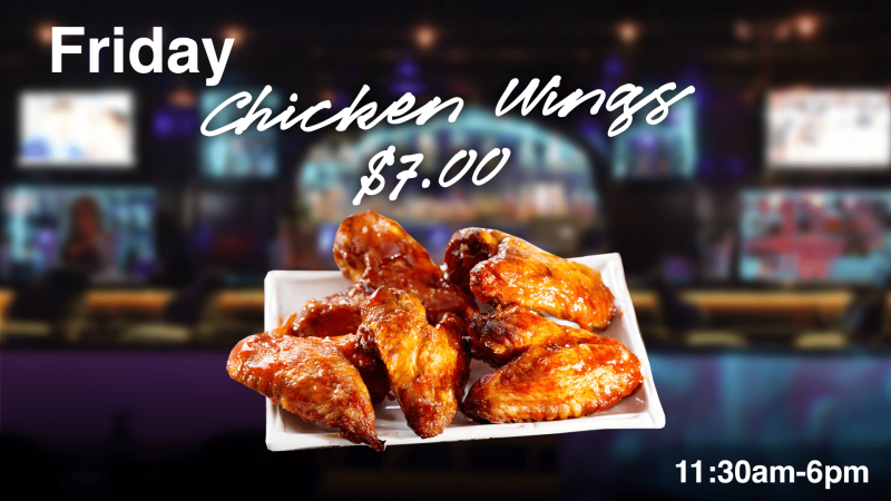 Friday wing special