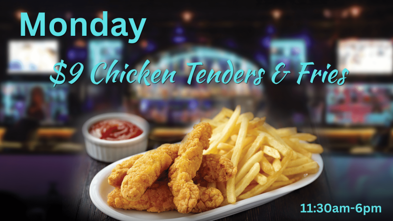 Monday chicken tender special